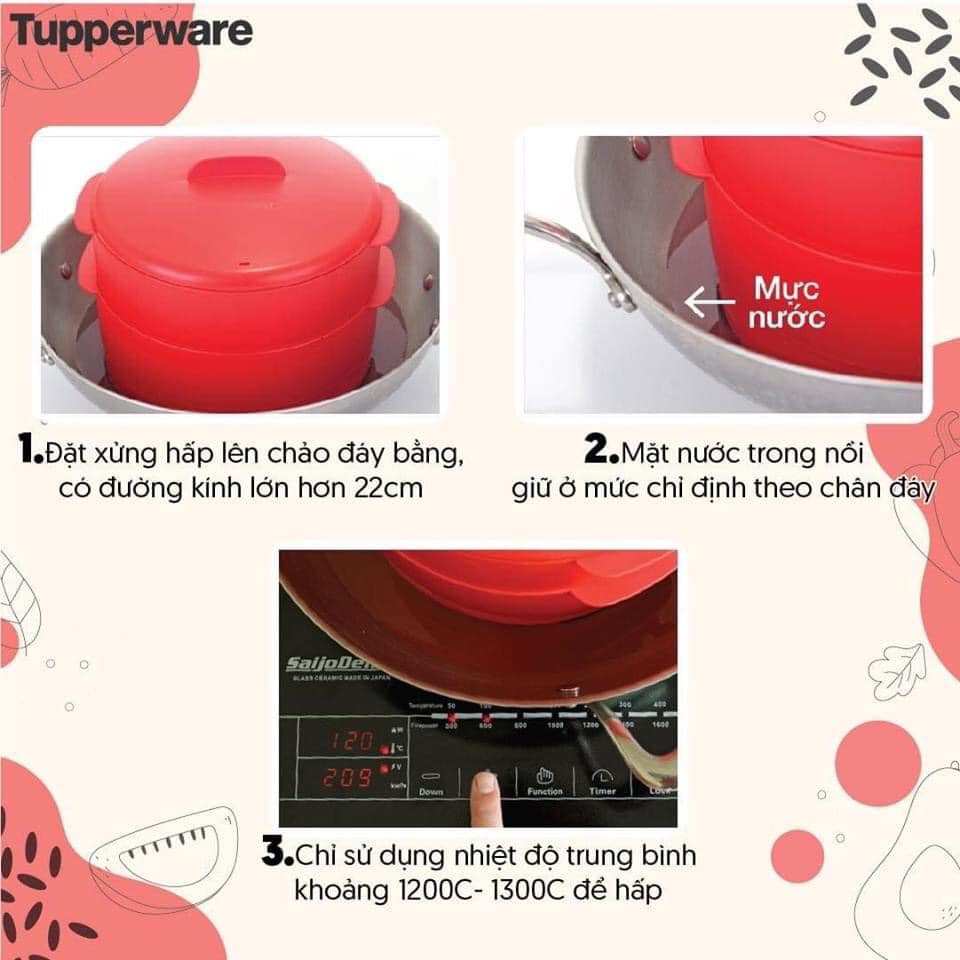 Review xửng hấp tupperware