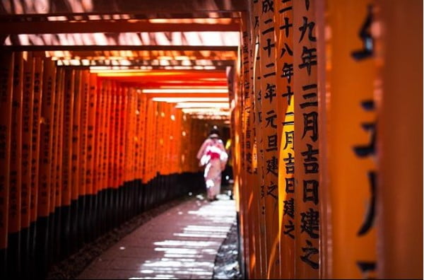 ngôi đền Fushimi Inari
