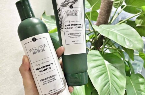 Review dầu gội gừng Weilaiya